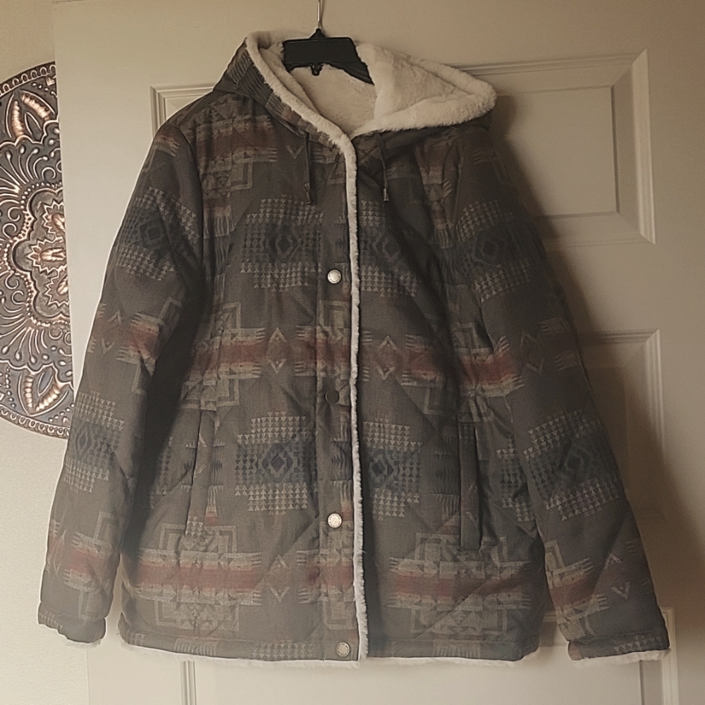 Pendleton Hooded Reversible Jacket